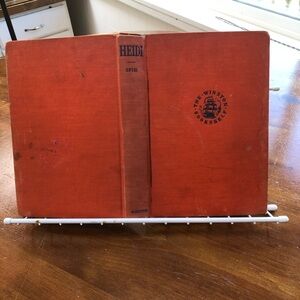 vintage copy of the classic children's book Heidi by Johanna Spyri.